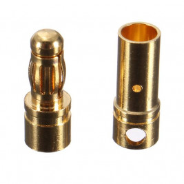 3,5 mm-es csatlakozó, aranyozott (1 pár)