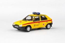 1:43 Škoda Favorit 136L (1988) – Brno Városi Mentőszolgálat
