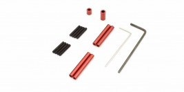 Mini-Z 4x4: Alumínium összekötő rúd szett WB 120mm