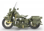 1:35 Amerikai katonai rendőr motorkerékpárral