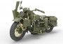 1:35 Amerikai katonai rendőr motorkerékpárral