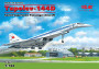 1:144 Tupolev Tu-144D szovjet szuperszonikus repülőgép