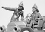 1:24 Amerikai tűzoltóautó legénysége 1910-es évek (2 figura)