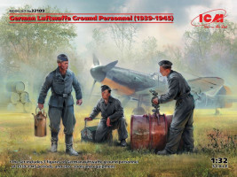 1:32 Német Luftwaffe szárazföldi személyzet 1939-1945