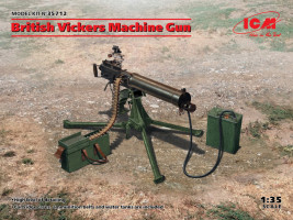 1:35 Brit Vickers géppuska