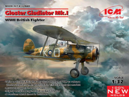 1:32 Gloster Gladiator Mk.I Brit
