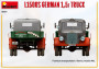 1:35 L1500S német 1.5 teherautó (6x terepszínű)