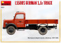 1:35 L1500S német 1.5 teherautó (6x terepszínű)