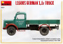 1:35 L1500S német 1.5 teherautó (6x terepszínű)