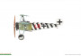 1:72 Albatros DV, Fokker Dr.I, Fokker D.VII "Du Doch Nicht!!" Ernst Udet repülőgép