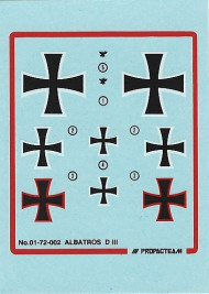 1:72 Albatros D.III - Manfred von Richthofen