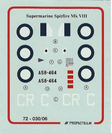 1:72 Supermarine Spitfire MK.VIII - Wing Comander Clive R. Caldwell