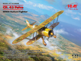 1:32 Fiat CR.42 Falco olasz vadászgép II. világháború