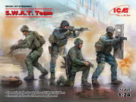 1:24 SWAT csapat dioráma szett