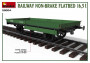 1:35 Vasúti fék nélküli platós 16,5 t