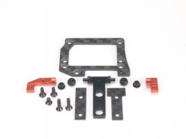 PN Racing Mini-Z Gimbals átalakító készlet MR3300 V5 motortartóhoz (narancssárga) + MR3300G
