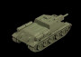 1:100 SU-122 szovjet önjáró ágyú