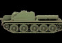 1:100 SU-122 szovjet önjáró ágyú