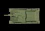 1:100 SU-122 szovjet önjáró ágyú
