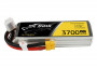 Gens Ace LiPo Tattu sorozat - 4S 3700mAh 14.8V 4S1P (45C) XT60 csatlakozó