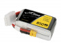 Gens Ace LiPo Tattu sorozat - 4S 850mAh 14.8V 4S1P (75C) XT30 csatlakozó