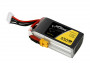 GENS ACE LIPO TATTU FPV sorozat - 4S 650mAh 14.8V 4S1P (75C) XT30 csatlakozó