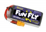 TATTU FunFly LiPo sorozat – 3S 1300mAh 11.1V 3S1P (100C) XT60 csatlakozó