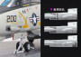 1:48 Grumman F-14A Tomcat (késői modell) hordozórakéta-indító készlet