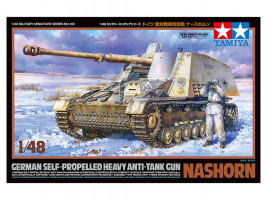 1:48 Német önjáró nehéz páncéltörő ágyú Nashorn