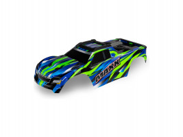 1:8 Traxxas Maxx: Zöld karosszéria (tengelytáv 352 mm)