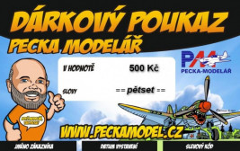500 CZK-s ajándékutalvány