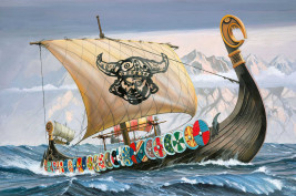 1:50 Viking hajó (makettkészlet)