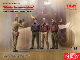 1:32 Emlékkép, USAAF pilóták (1944–1945)