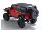 Mini-Z 4x4 Jeep Wrangler Rubicon (tűzpiros)