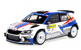 1:18 Skoda Fabia R5, No.4, Barum Rally 2018