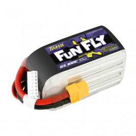 TATTU FunFly LiPo sorozat – 6S 1300mAh 22.2V 6S1P (100C) XT60 csatlakozó