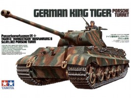 1:35 King Tiger (Porsche torony)