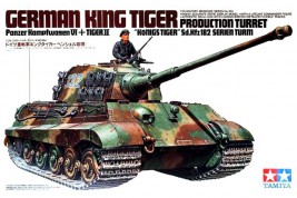1:35 King Tiger (sorozatgyártású torony)